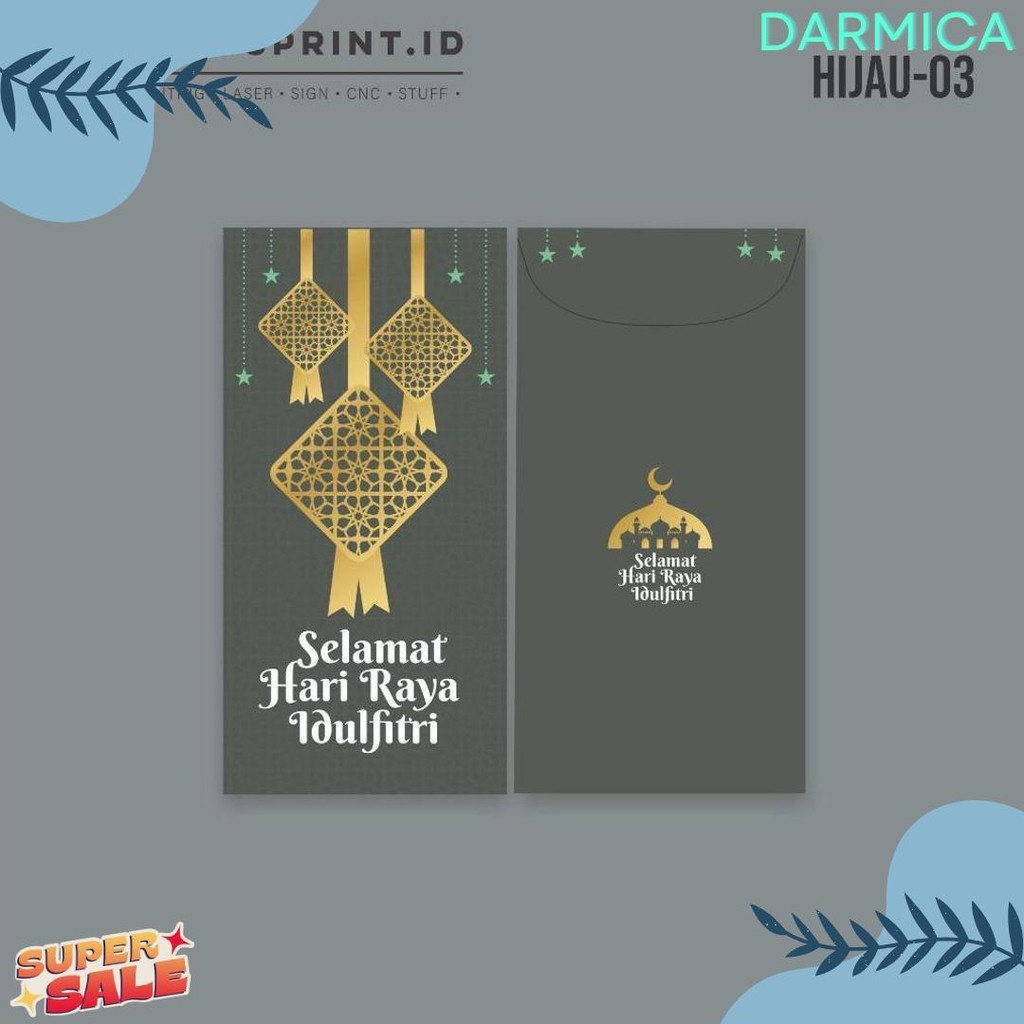 

Angpao Lebaran Premium Hijau Amplop Thr Idul Fitri Isi 6 Pcs Print Uv Diskon Setengah Harga