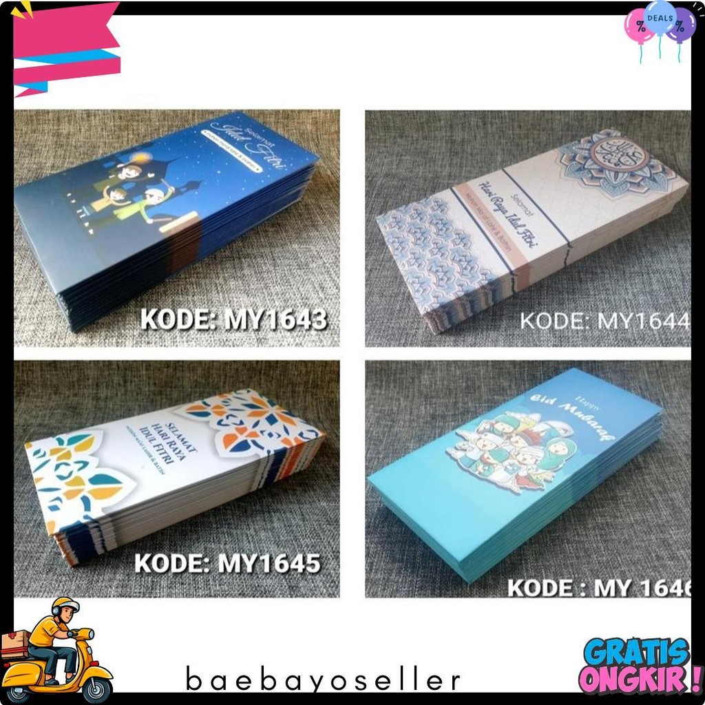 

Amplop Lebaran - Angpao Lebaran Exclusive Code My1649 Diskon
