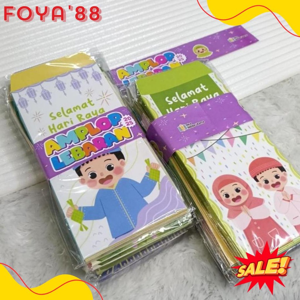 

Ready Amplop Lebaran Edisi 2025 1 Paket Isi 50 Pcs Iska Media Utama - Amplop Lebaran Lucu - Amplop Lebaran Murah - Desain Unik - Uang Diskon Setengah Harga