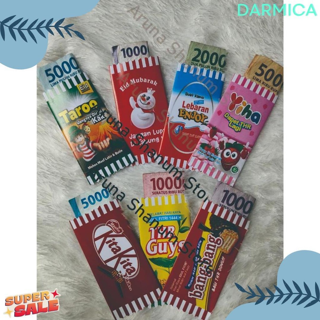 

Grosir 100 Pcs Amplop Lebaran Motif Permen Diskon