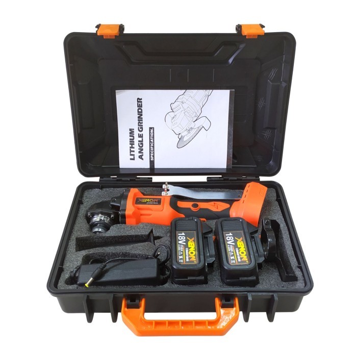 Mesin Gerinda Baterai Cordless Grinder Xenon 18V