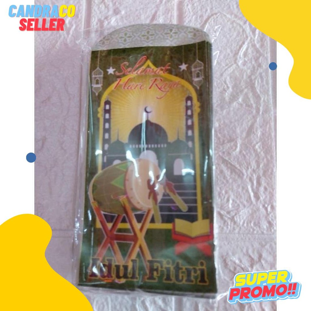 

Amplop Lebaran 100 Lembar / Angpao Clasik / Angpao Idul Fitri Flash Sale! Diskon Hingga 70%