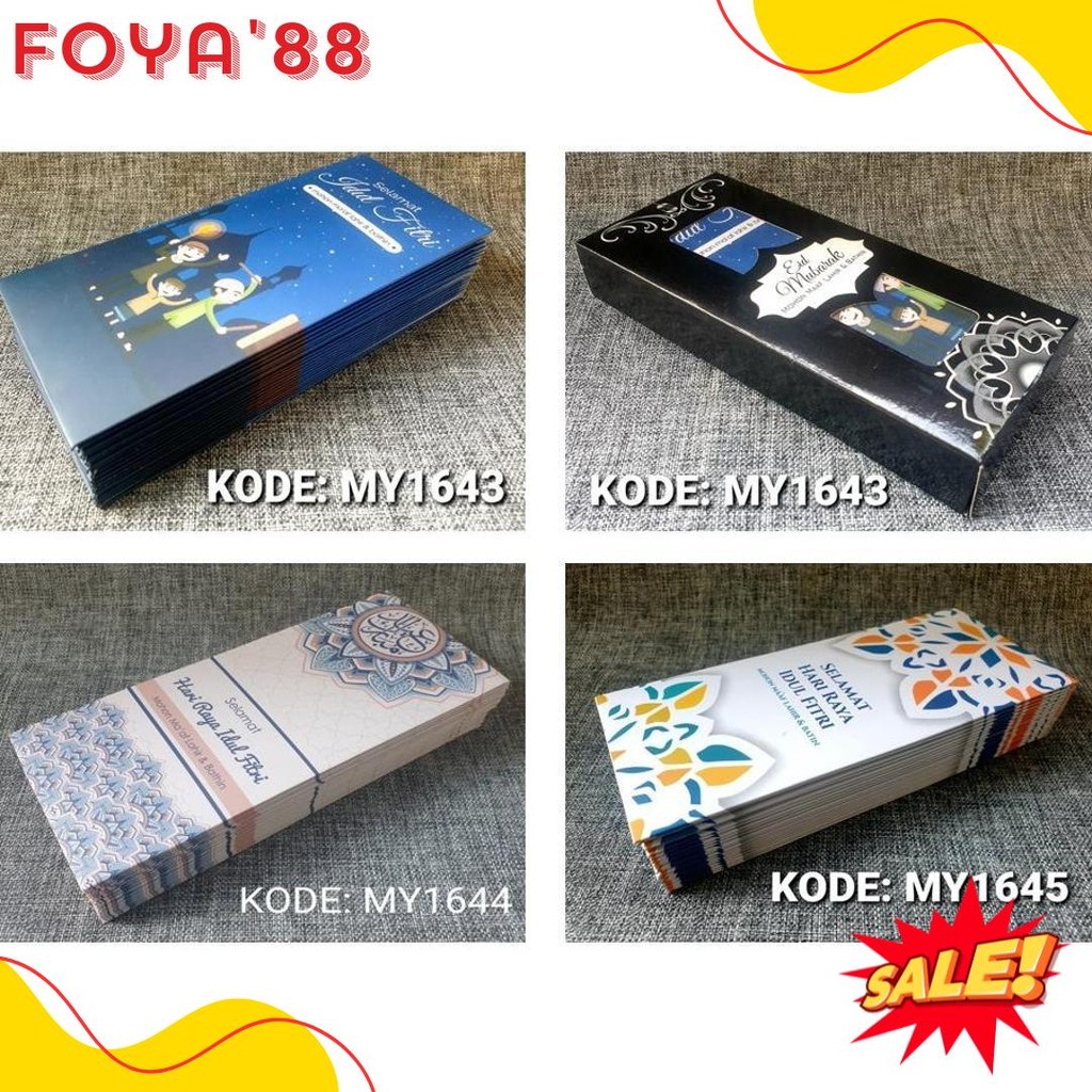 

Amplop Lebaran - Angpao Lebaran Eklusive Kode My1625 Terlengkap Dan Termurah