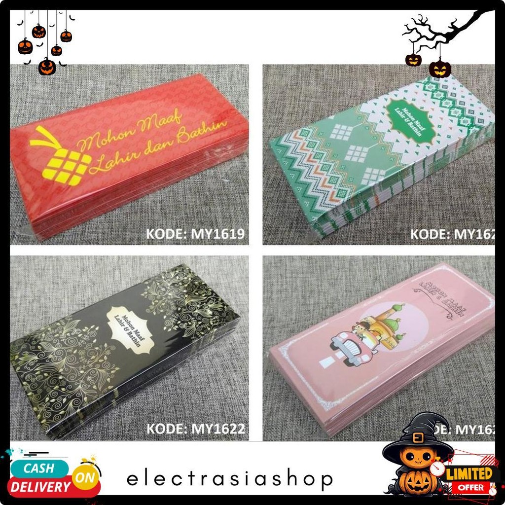 

Amplop Lebaran Exlcusive - Angpau Uang Kode My1640 Diskon Setengah Harga