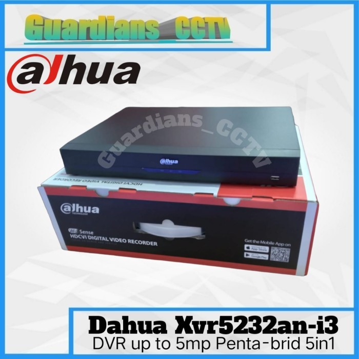 NEW XVR DAHUA 32 CHANNEL PENTA-BRID DHI-XVR5232AN-i3 ORIGINAL