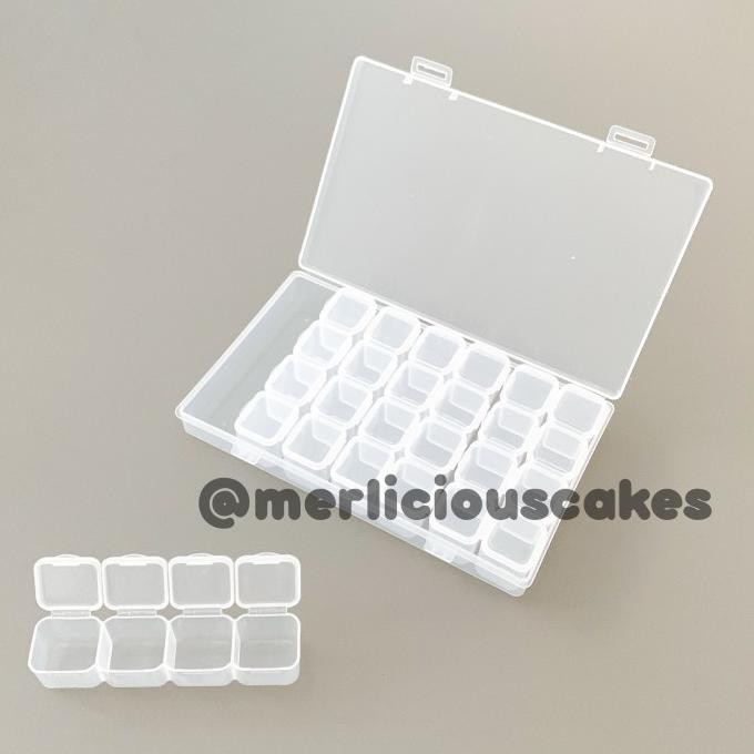 

:>:>:>:>] Paint Pot Container Lustre Dust Storage Paint Palette Tray Palet Cat