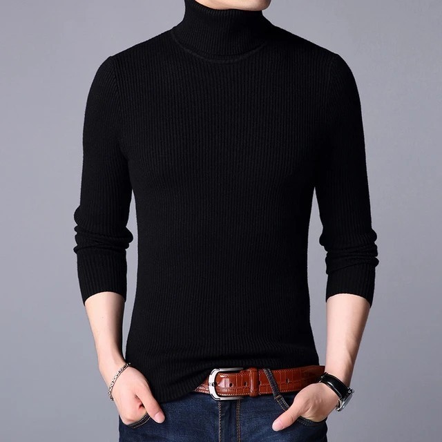 SWETER TURTLE NECK PRIA-KAOS DALAMAN JAS BLAZER PRIA