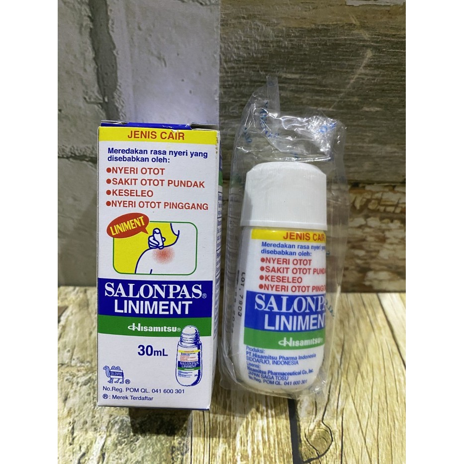 SALONPAS CAIR 30ML - Mengurangi nyeri otot dan  sendi