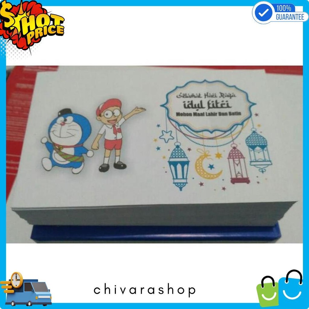 

100 Pcs Amplop Lebaran Custom Diskon Setengah Harga