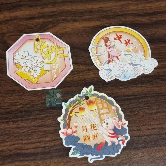 @=@=@=@=] hang tag mooncake round 10pcs hangtag gantungan ucapan hiasan box kue