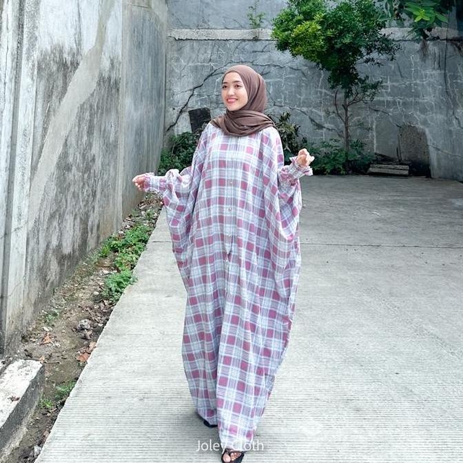 BEST SELLER JOLEY.CLOTH - BAJU JUMBO KAFTAN CRINGKLE SYURANA GAMIS MUSLIM BIGSIZE BUSUI