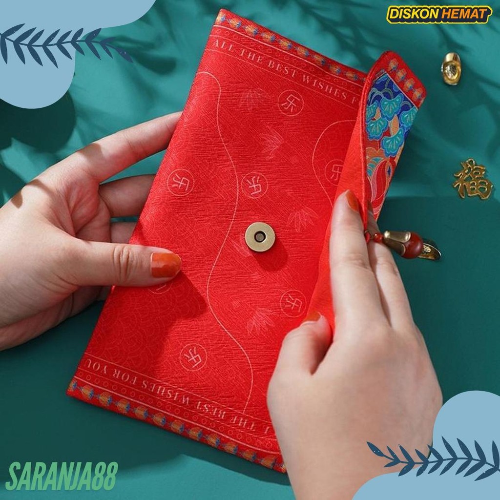 

Angpau Imlek Tahun Baru 2025 Kain Tebal Premium Impor Chinese | Angpau Kain Amplop Merah Tahun Baru Imlek 2025 Terlengkap Dan Termurah