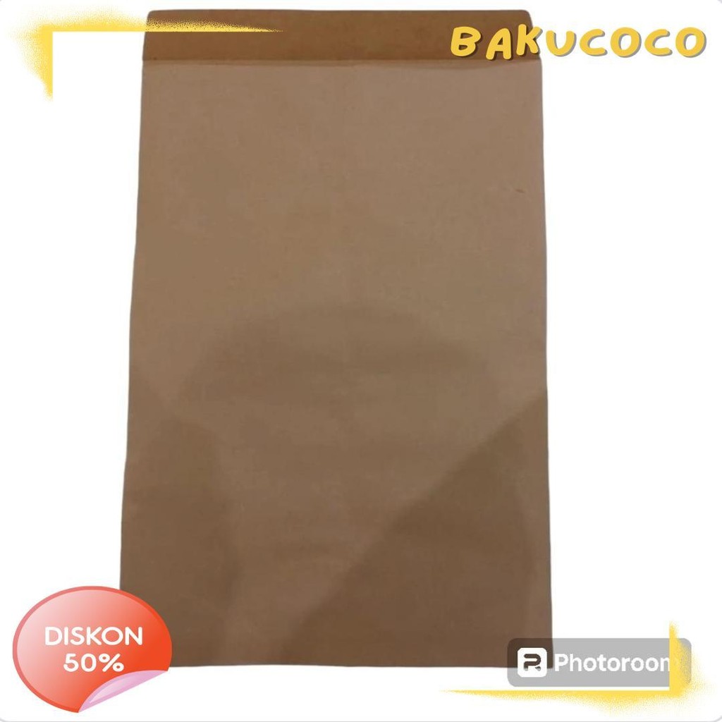 

Amplop Coklat Folio F4 24 Cm X 34.5 Cm Isi 100 Lembar Diskon