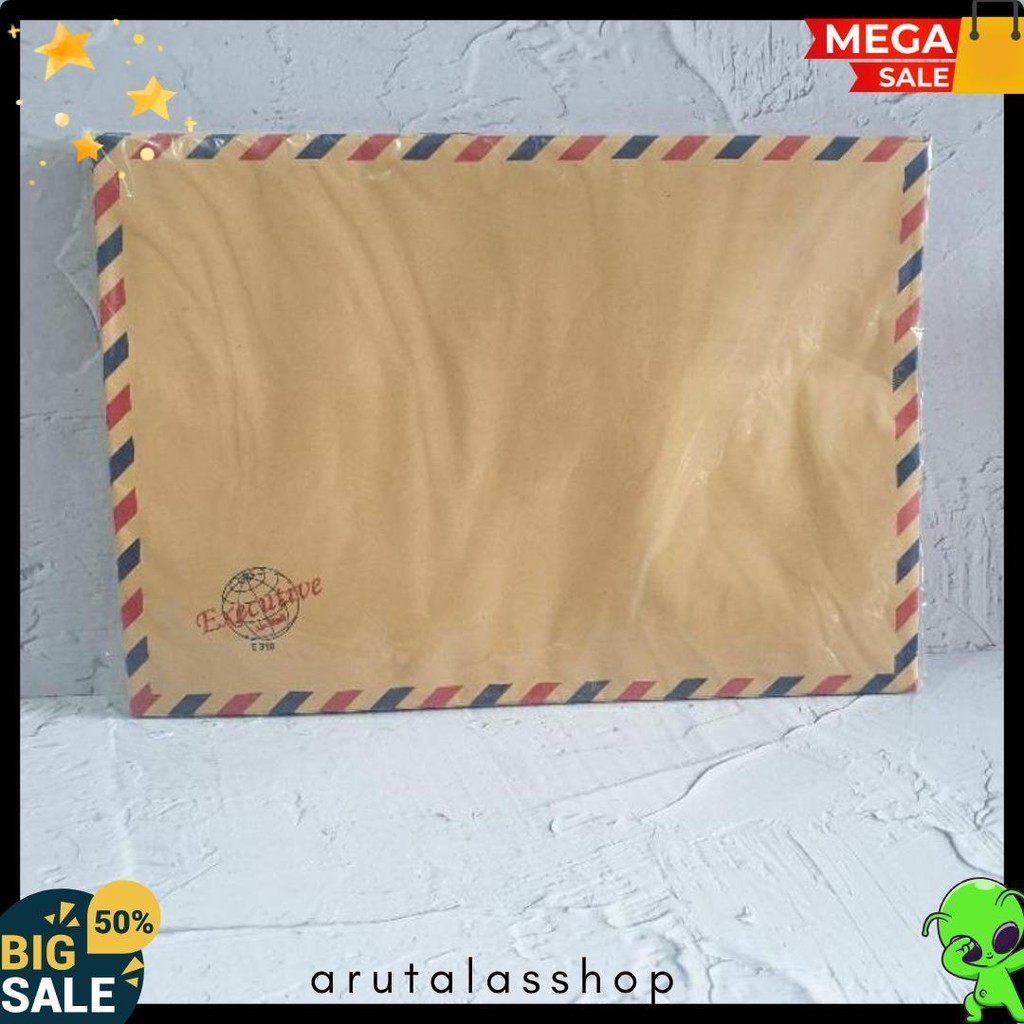 

Amplop Tali 310 Airmail Executive Diskon Setengah Harga