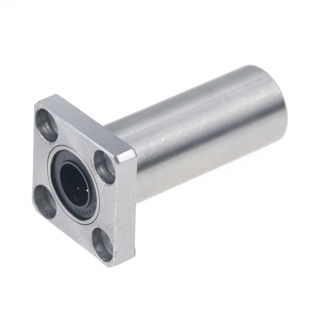 GPR 4pcs/lot LMK10LUU LMK12LUU longer type 10mm 12mm flange linear bearing CNC Linear Bush linear ba