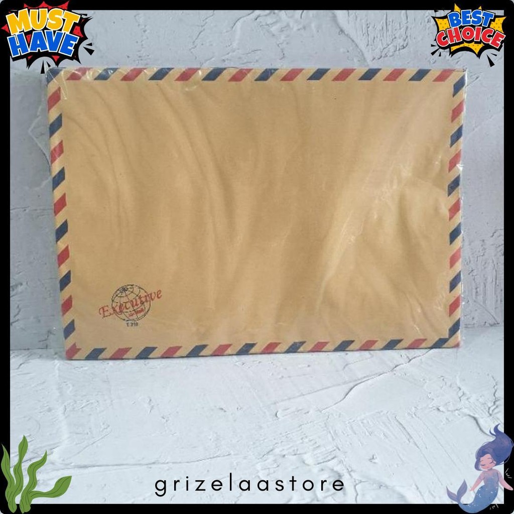 

Amplop Tali 310 Airmail Executive Terlaris! Produk Ini Banyak Dicari