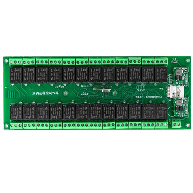 SALE Tuya 24 Channel Smart Zigbee Wireless Relay Switch Module APP RF Remote Control Tuya Switch Mod