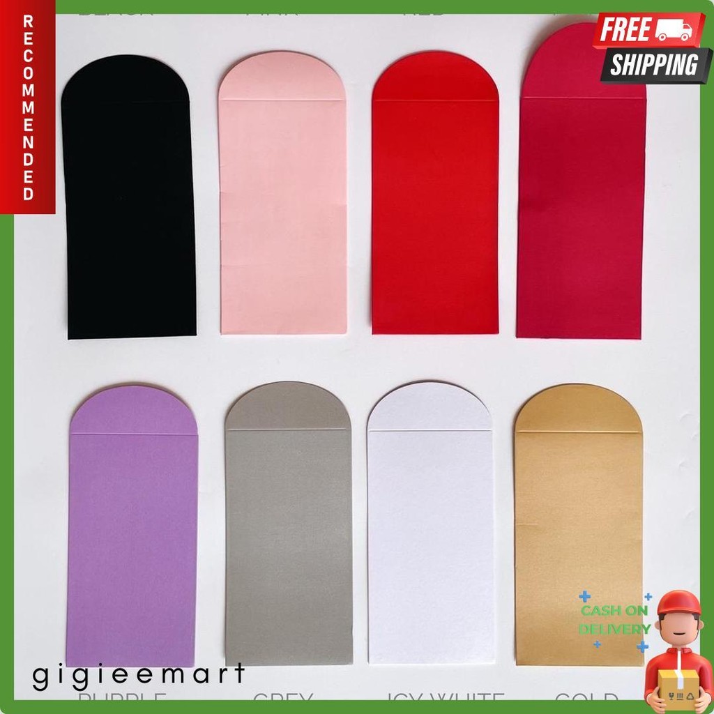 

1 Pack Isi 5 Amplop Uang Angpao Angpau Polos Putih Hitam Merah Wedding Nikah Pernikahan Lebaran Seserahan Terlaris! Produk Ini Banyak Dicari