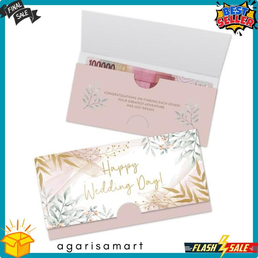 

2In1 Amplop & Kartu / Cardvelope Wedding Harvest - Eternal Wedding Diskon Setengah Harga