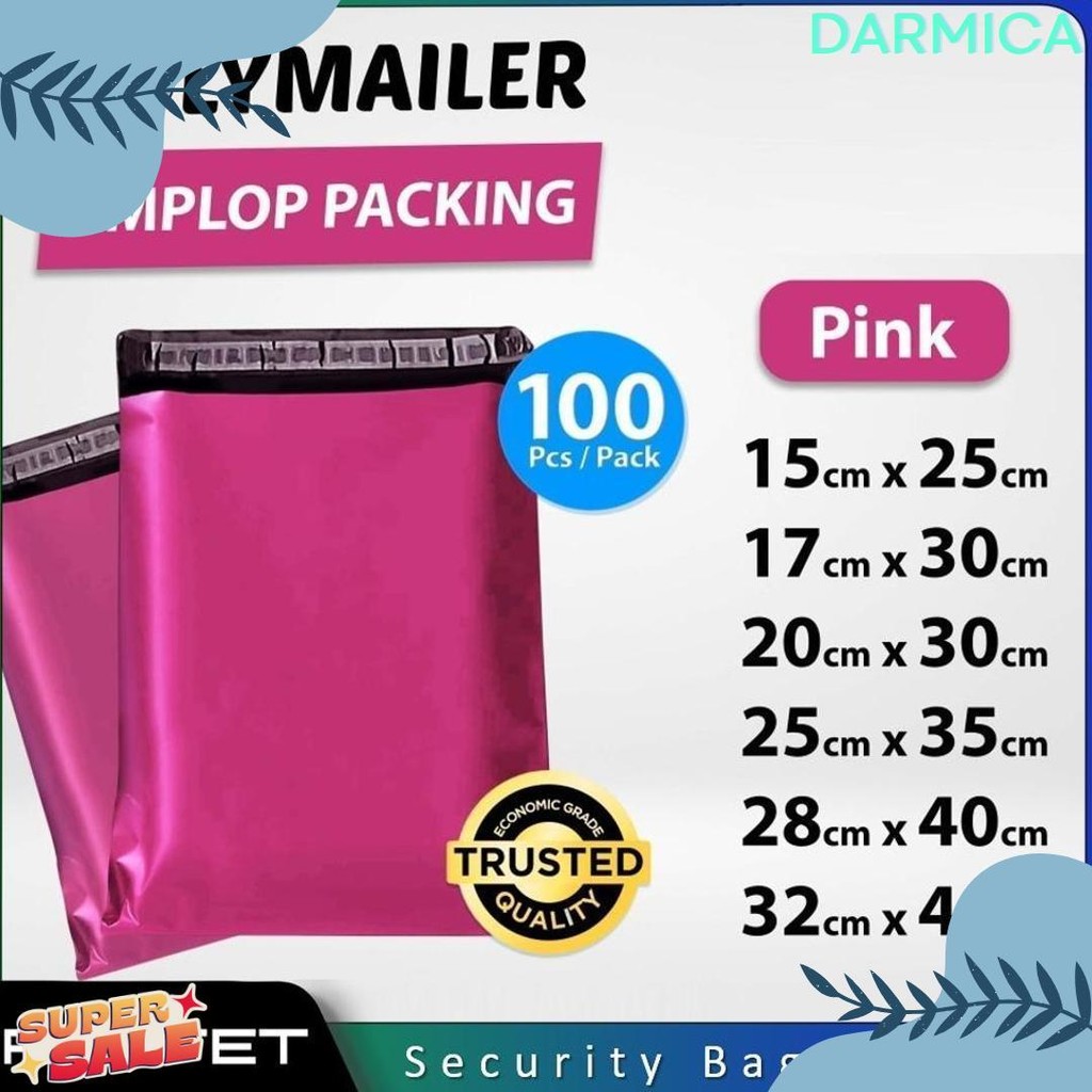 

Amplop Plastik Polymailer Pink 28Cm X 40Cm Low Cost Plastic Packing Polos Online Shop Rusfet Murah Diskon Setengah Harga