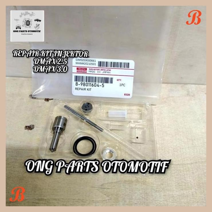 [MBR] REPAIR KIT INJECTOR ISUZU DMAX 2.5 3.0 REPAIR KIT INJECTOR D-MAX