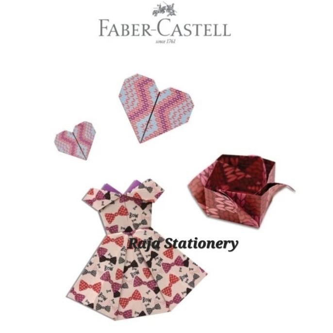 

Faber Castell Origami Washi Paper / Kertas Lipat Origami Motif Faber