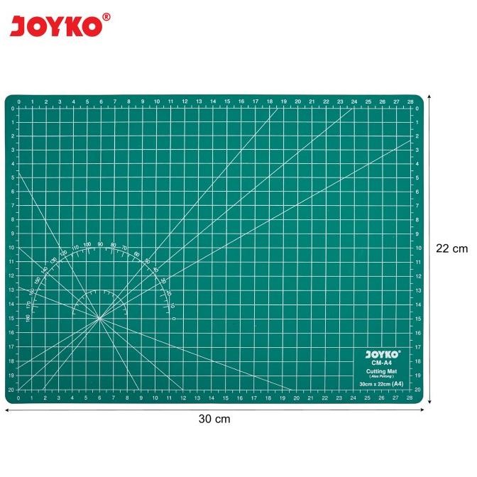

Joyko Cutting Mat A4 2 SISI / Alas Potong Cutter Joyko Pemotong CM-A4