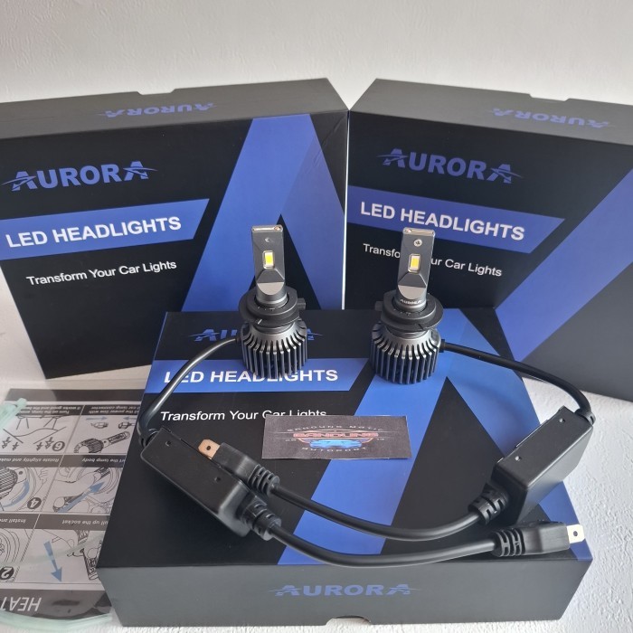 Lampu Led H7 Headlight Bulb Aurora G10 Original Mobil Fiesta Bmw Mercy Mercedes Volvo Mazda 3 6 Cx7