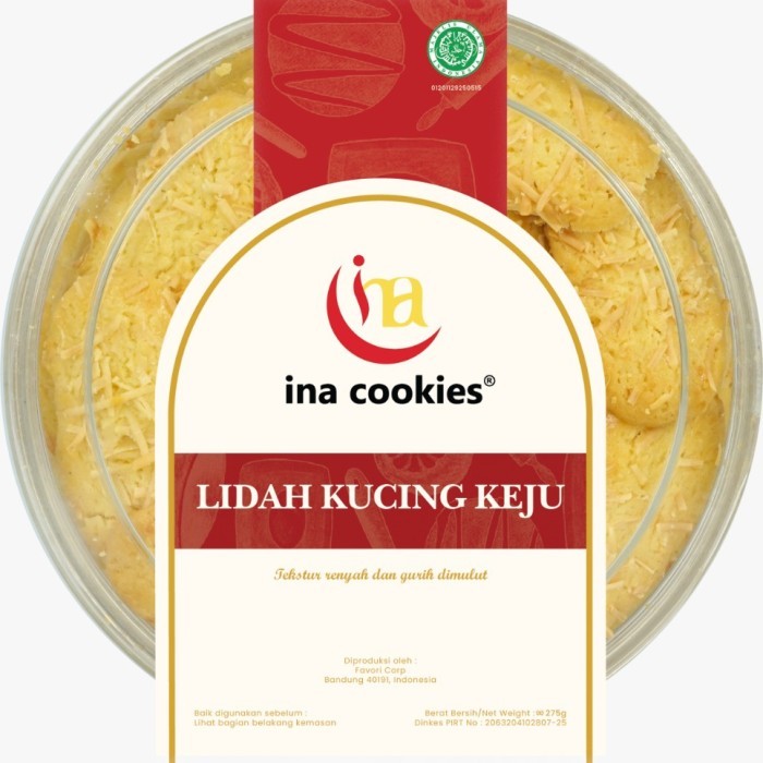 

Ina cookies Reguler Lidah Kucing Keju