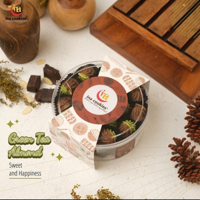 

almond greentea inacookies reguler