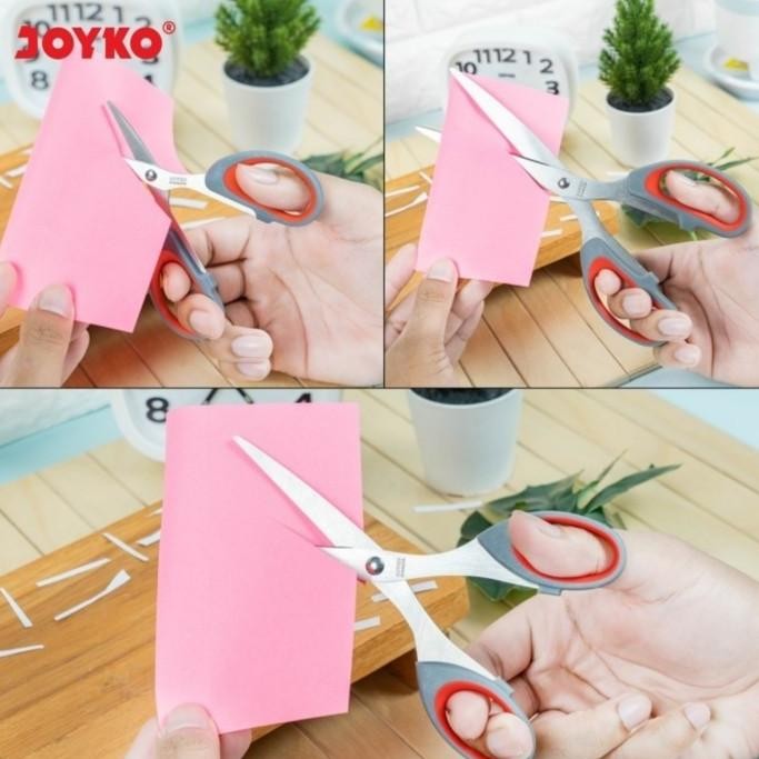 

Gunting Joyko TAJAM SC-828 SC-838 SC-848 Kertas Kecil Besar Scissor