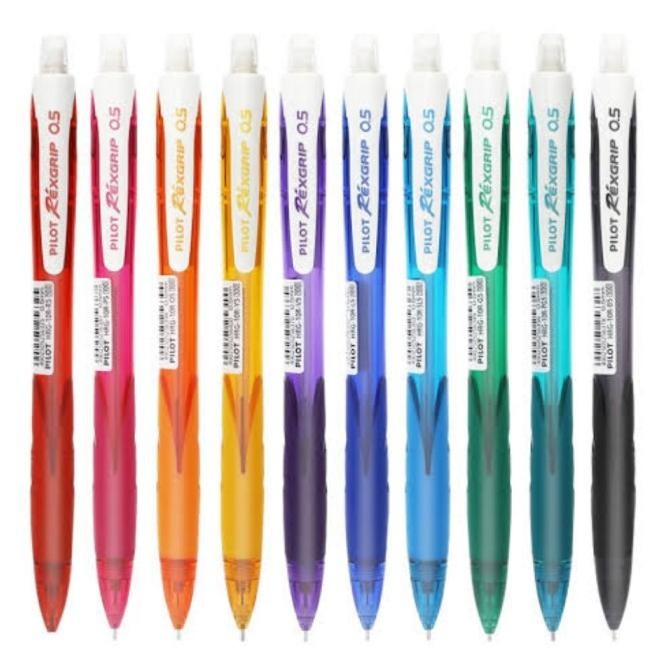 

Pilot Mechanical Pencil Rexgrip 0.5 / Pensil Mekanik 0.5