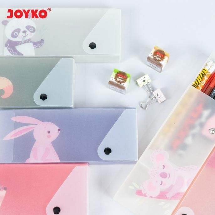 

Kotak Tempat Pensil Pencil Case Joyko PC-0719AC-36 Animal Calendar