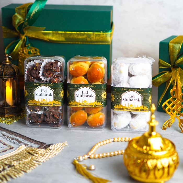 

HAMPERS DELUXE / PARCEL LEBARAN / ADIL FITRI / 3 TOPLES / KUE KERING