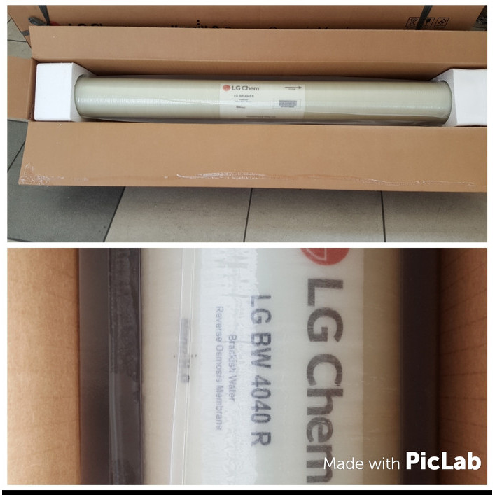 RO Membrane BW 4040 LG 2000gpd - Membrane RO 2000gpd LG Bw4040