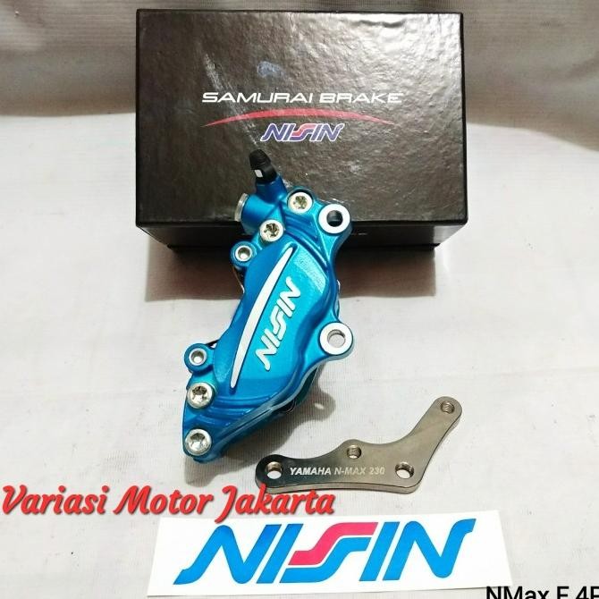 Kaliper Depan Nissin Samurai 4 Piston NMax Terlaris