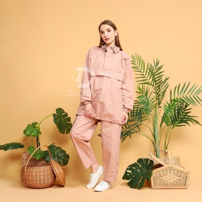 " Jas Hujan Diora Jas Hujan Pria Wanita Dewasa Anti Air Bahan Import Rai "