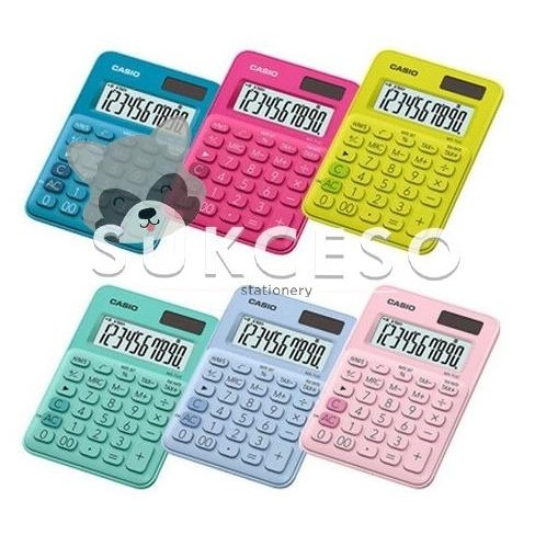 

Terlaris Casio Kalkulator Ms-7Uc Seri Colorful / Kalkulator Warna Original Ready Stok