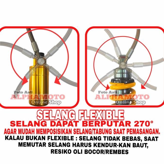 Monoshock Jupiter Mx Lama New King Tabung Pisah Shock Ride It