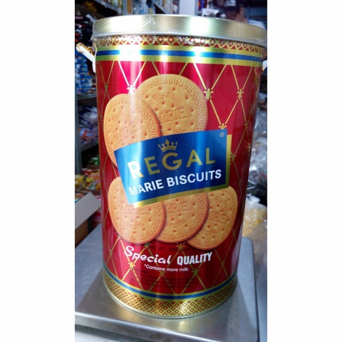 

REGAL MARIE BISCUITS SPECIAL QUALITY 1KG KUE KALENG BISKUIT