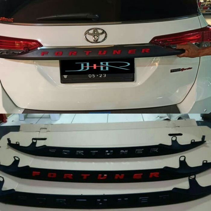 Trunklid Fortuner Vrz Trunklid Garnish Belakang Fortuner Vrz