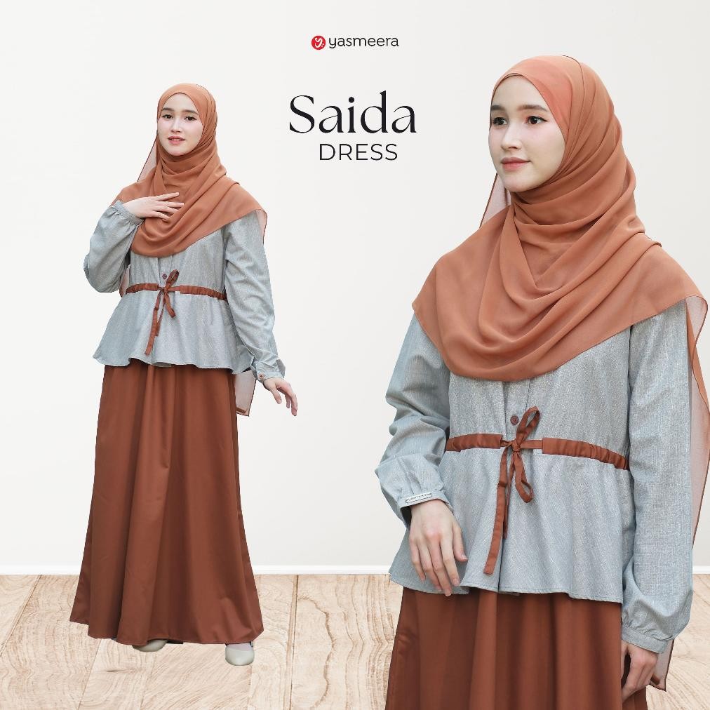 Sale Now Yasmeera Official | Saida Dress Berkualitas