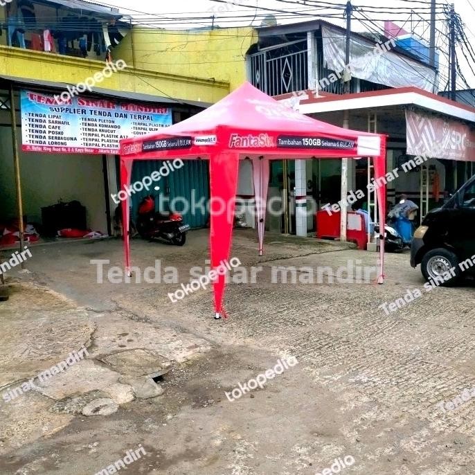 tenda lipat custom 3x3 printing Terlaris