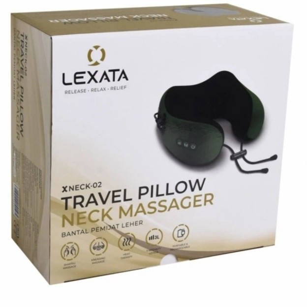 Lexata Travel Pillow Neck / Bantal Pemijat Leher #Gratisongkir #Sale #Discount