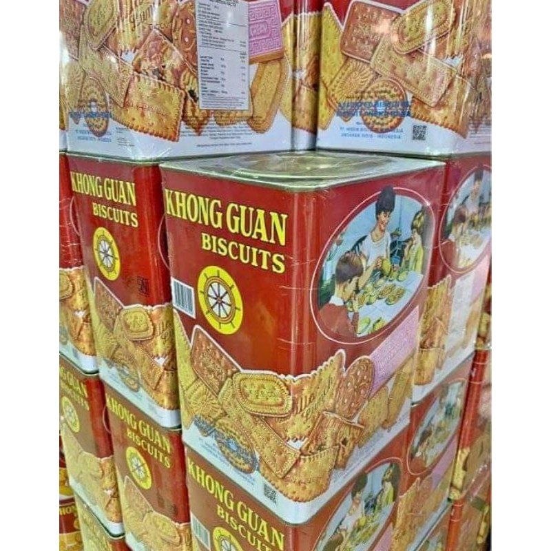 Biskuit Khong Guan Besar Khong Guan 1600 gr Khong Guan Segi Biskuit lebaran