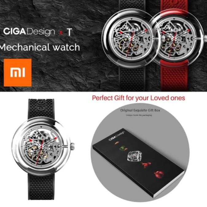 Sale Ciga Design T Serie 360 Degree Transparent Mechanical Watch Jam Ciga T
