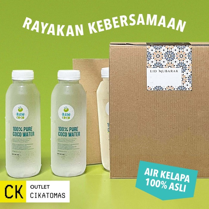 

GIFT BOX HAMPER RAMADAN LEBARAN IDUL FITRI AIR KELAPA RAW COCO