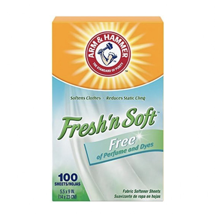 

ARM & HAMMER Fabric Softener Sheets 100pcs