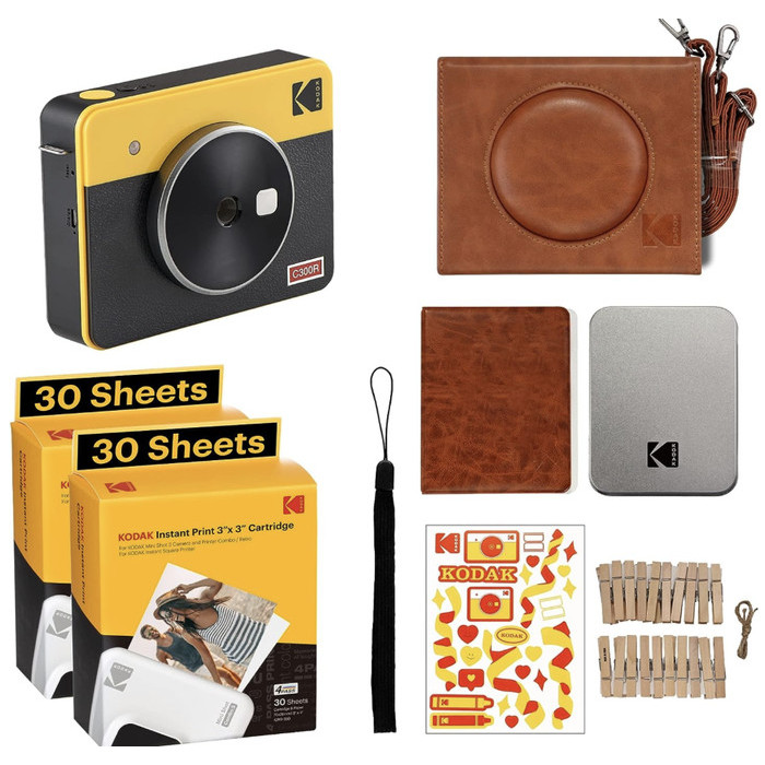 

KODAK Mini Shot 3 Retro Accessory Bundle