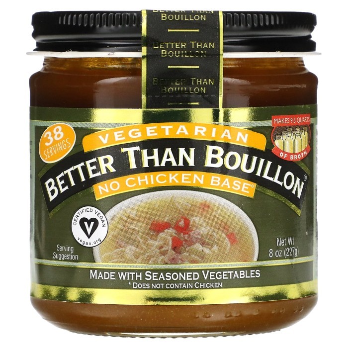 

Better Than Bouillon Vegetarian No Chicken Base 227g